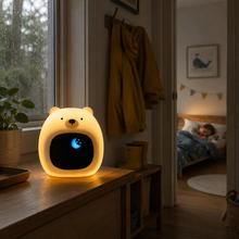 BearLume rainy-day rest with gentle white noise function