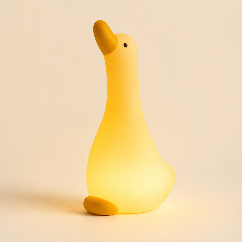 Anseria rechargeable goose baby night light – studio view