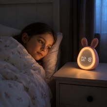 DawnHare warm night light reassuring a child at night