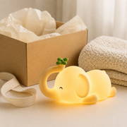 Elephia elephant night light in a nursery gift scene – image 5