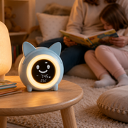 HaloCat warm night light during story time – image 5