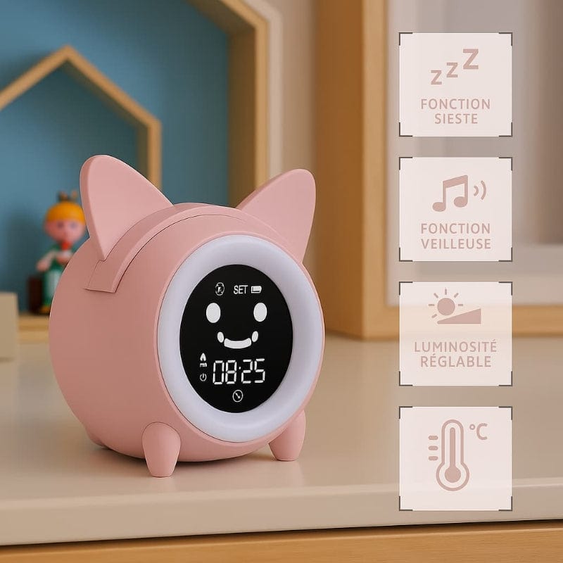 LumiChat educational sleep trainer alarm clock