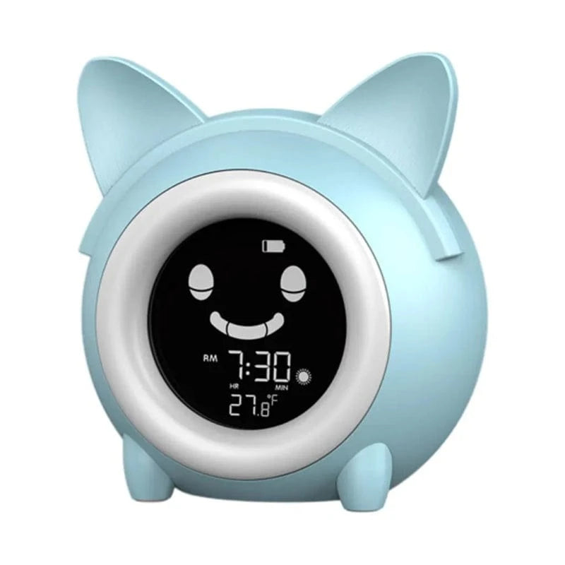 LumiChat kids alarm clock night light