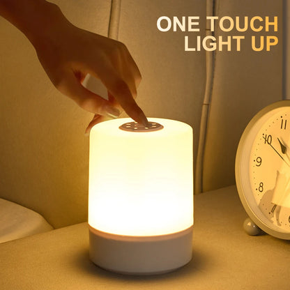 LumiTouch portable adjustable lamp