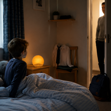 NatureRise wake-up light supporting a calm school morning