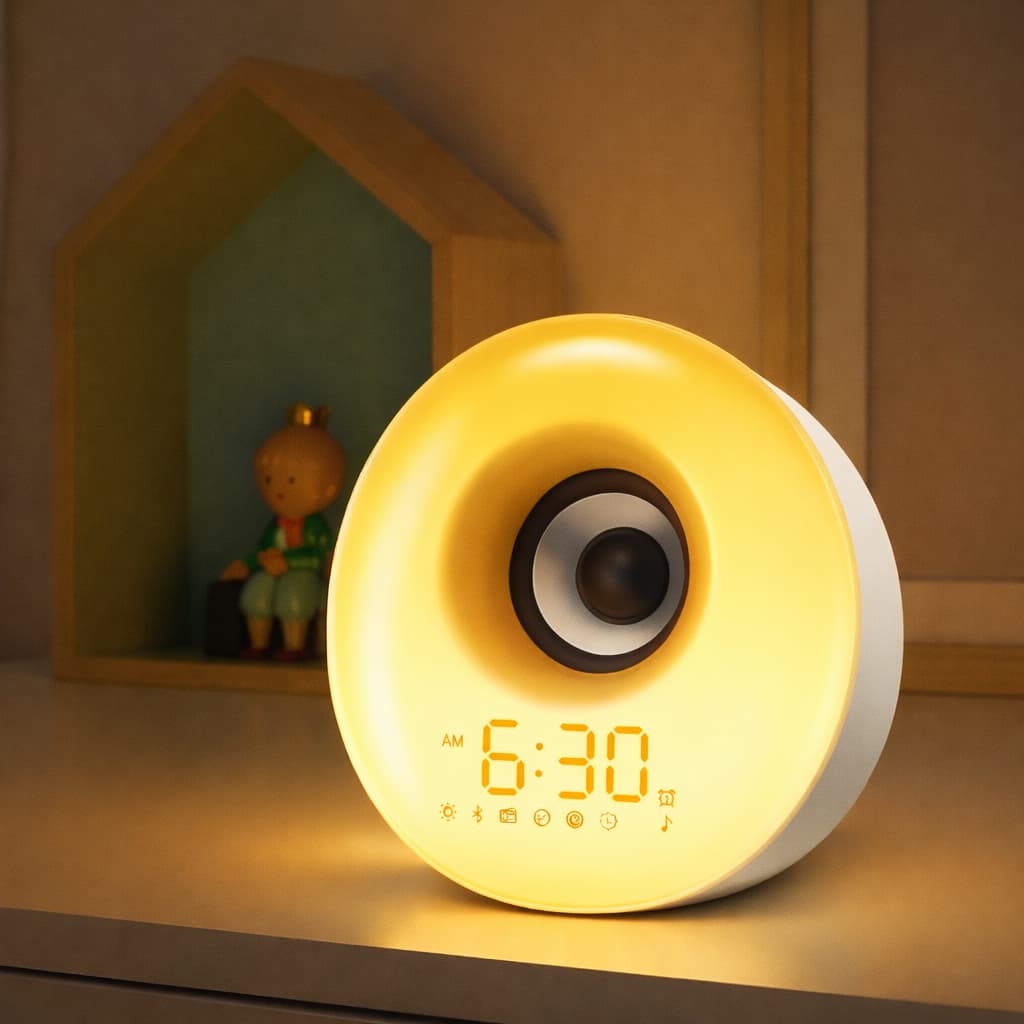 SoundRise Bluetooth wake-up light alarm clock