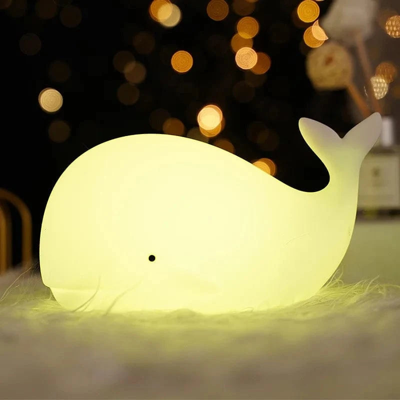 BaliLuz whale night light lifestyle view