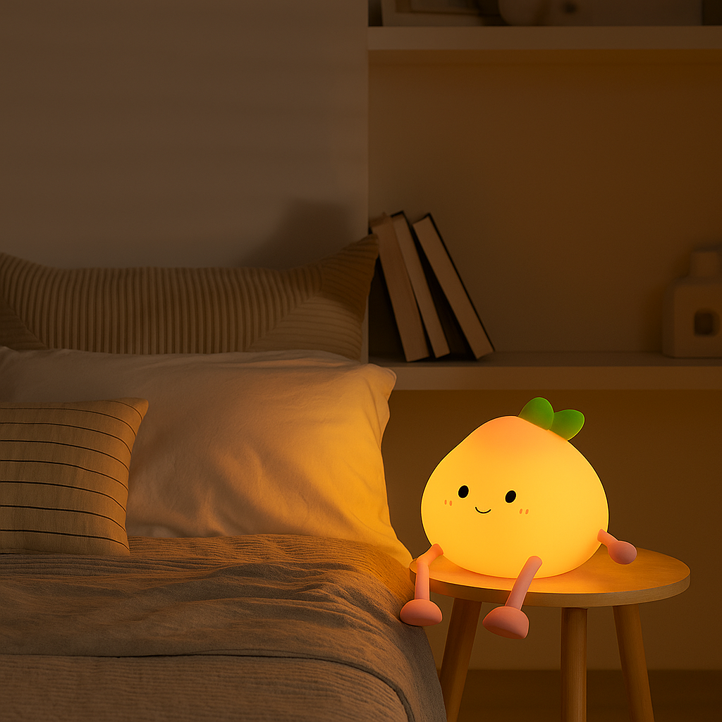 LumiPeach bedside warm light