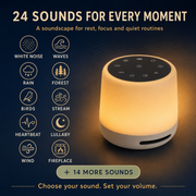 WarmWhisper sound library with white noise and nature-inspired sound options – image 8