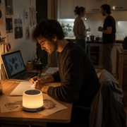 WarmWhisper creating a focused atmosphere in a shared home – image 5