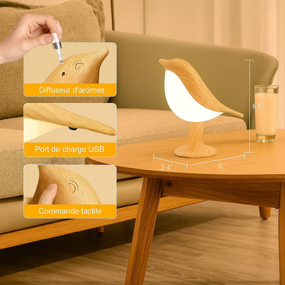 ZenBird bird touch night light