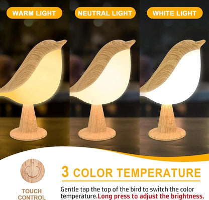 ZenBird bird touch night light